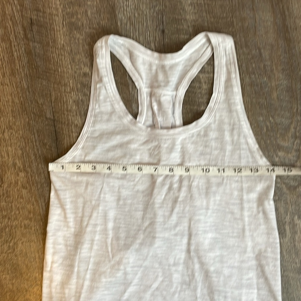 Lululemon Love Tank Pleated in Ice Gray color size 6-8 - Picture 12 of 15